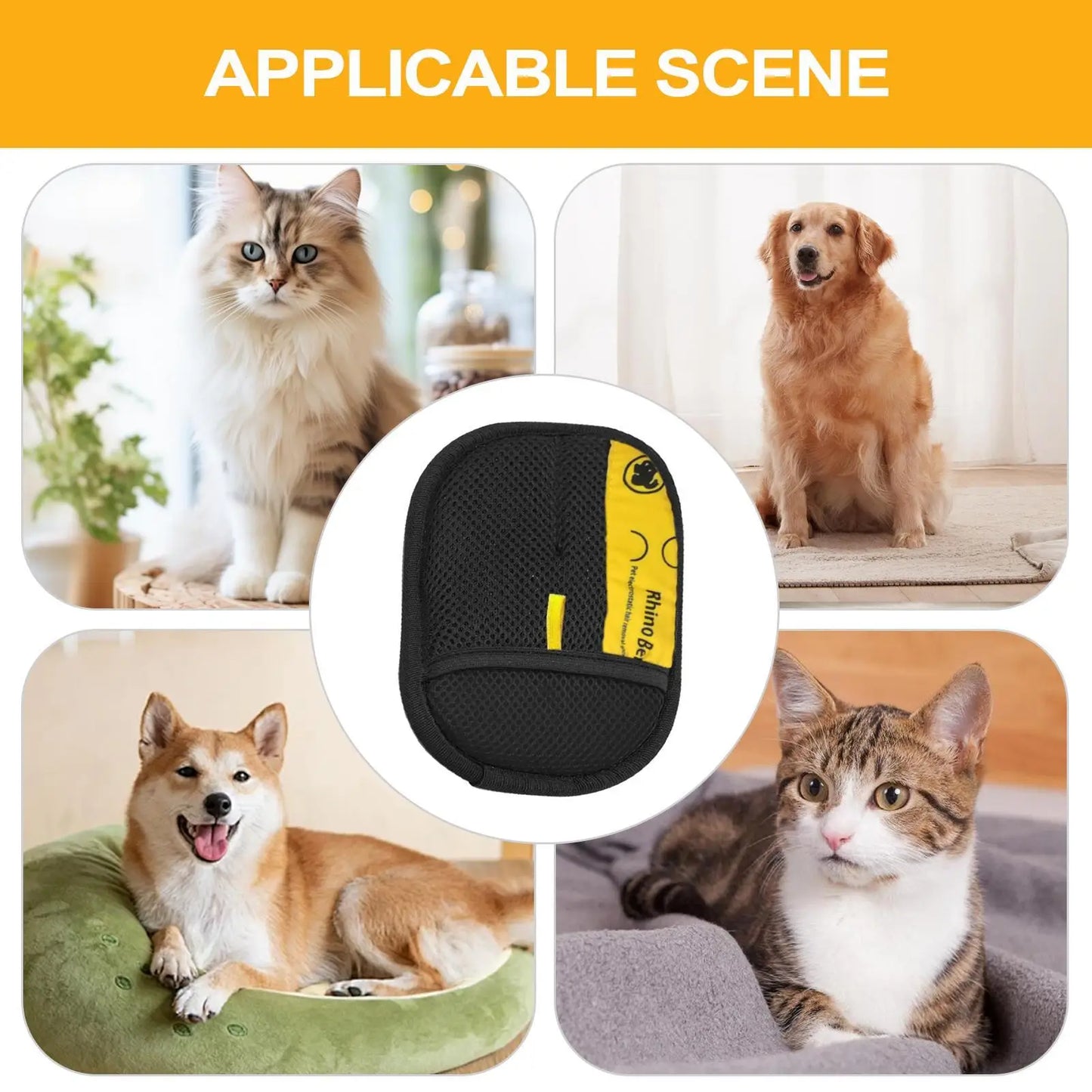 Static Removal Gloves For Pet Hair