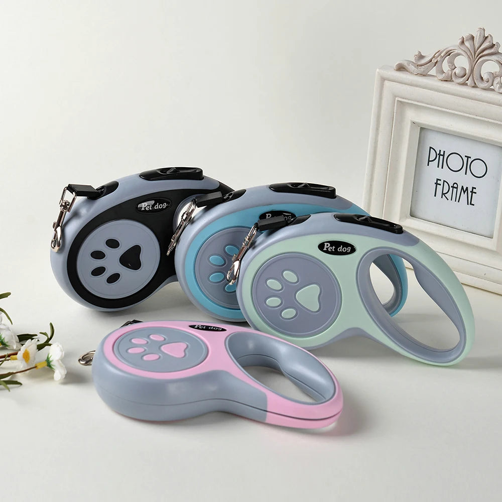 3M/9FT 5M/16FT Automatic Retractable Dog Leash For Small Medium Dogs/Cats