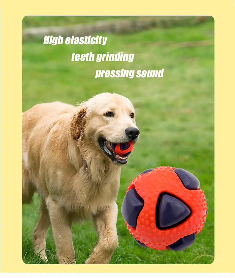 Pet TPR Toy Ball Interaction Pets Relieving Boredom Bite Resistance