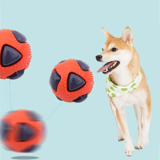 Pet TPR Toy Ball Interaction Pets Relieving Boredom Bite Resistance