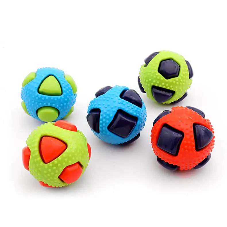 Pet TPR Toy Ball Interaction Pets Relieving Boredom Bite Resistance