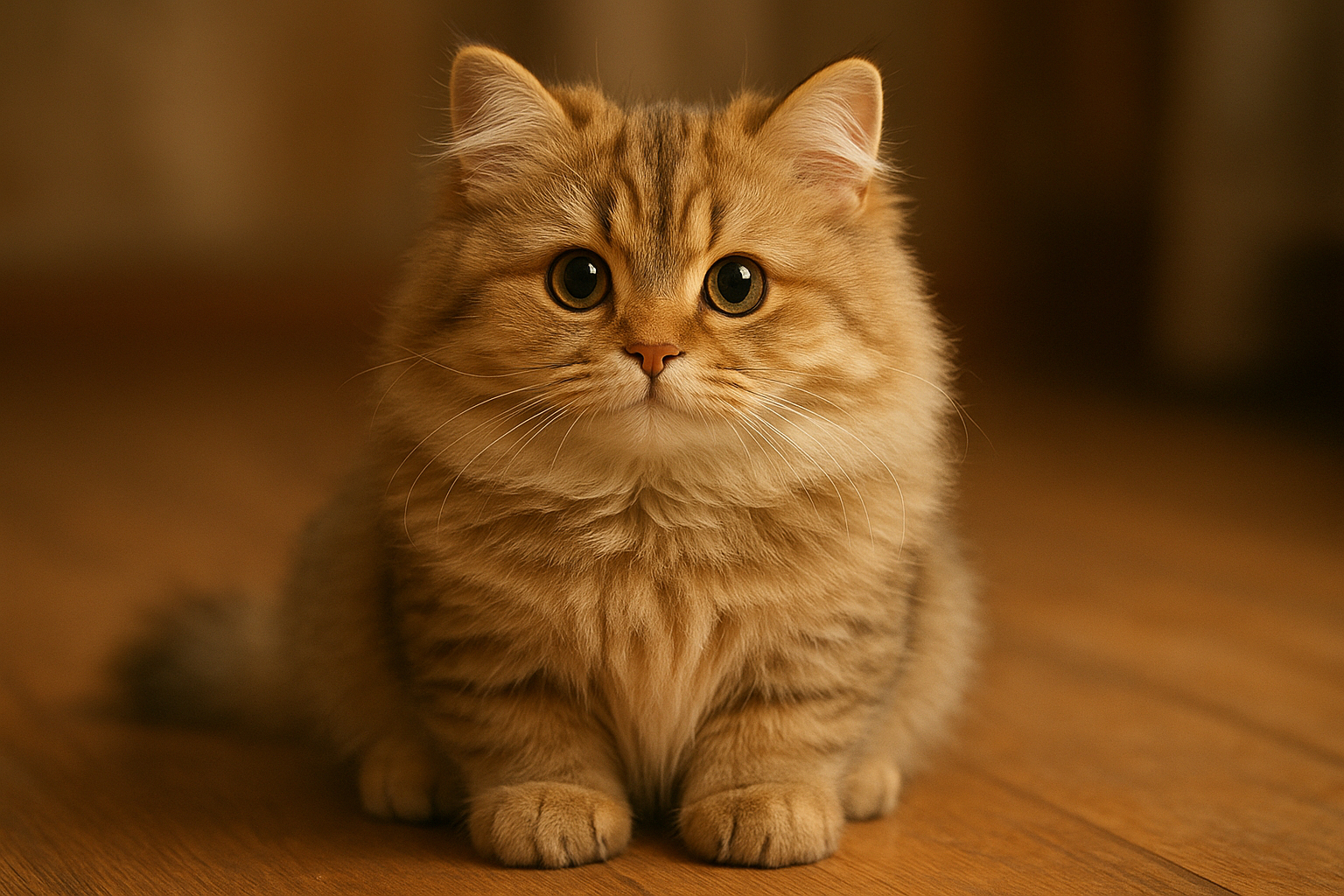 cute fury cat